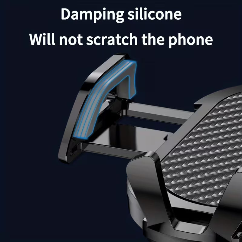 360° Rotatable Car Phone Holder/ Car-mounted Mobile Phone Holder Multifunctional Creative Car Mobile Phone Holder Dashboard Navigator Support Bracket Bas, Multicolor.