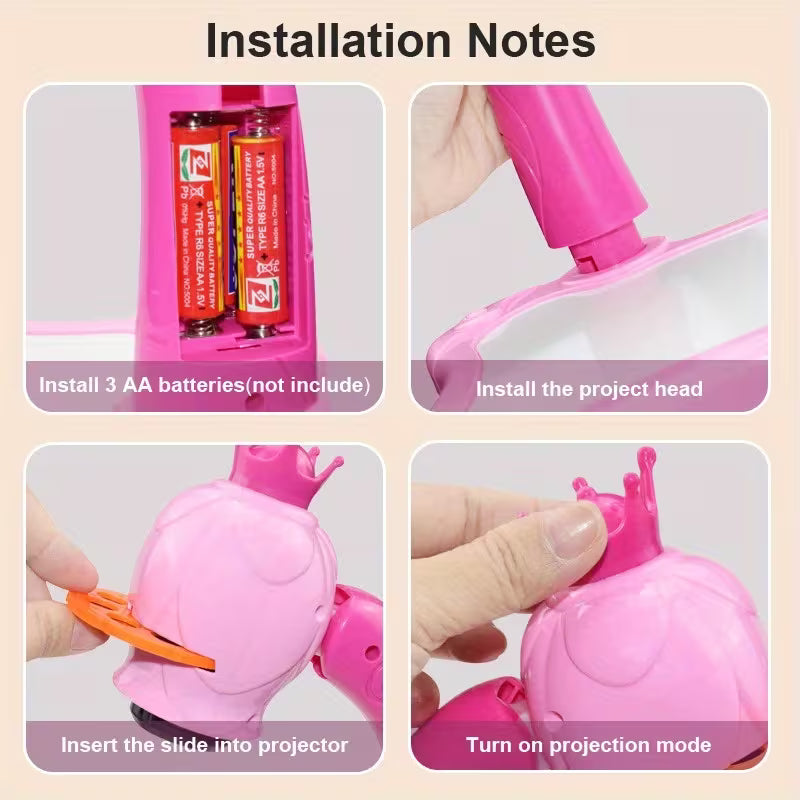 LED Projector Art Painting Table for Kids/ Kids' LED Projector Art Drawing Table, Nurture Children Painting Skills Weekly, 11 Holidays Christmas Gift for Kids, Multicolor.