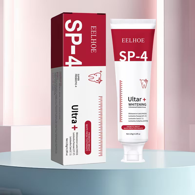 Sp-4 Toothpaste 120g/ Cleans Teeth, Oral Hygiene, Fresh Breath, Gentle Cleaning for Teeth and Mouth, Essential for Personal Care.