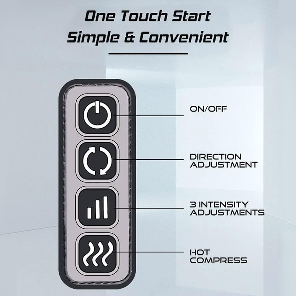 Electric Foot Massager/ Electric Leg Massager with Heat, Vibration - Foot, Calf, Knee Massager for Pain Relief, Circulation Boost, Deep Kneading, Adjustable Intensity, Heated Therapy & Remote Control, Multicolor.