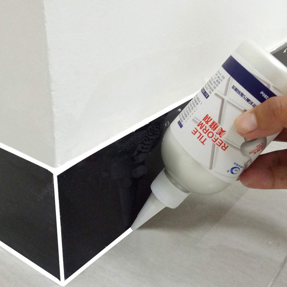 Stain Whitener Reform/ Tile Gap Tile Gap Refill Agent Tile Reform Coatingmold Cleaner Sealer Repair Glue,Home, Kitchen.
