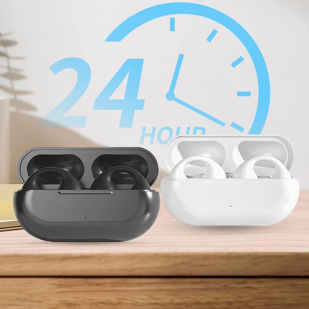 Bone Conduction Headphones/ Bluetooth 5.0 Bone Conduction Headphones IPX5 Waterproof, Ear Clip Bone Conduction Headphones, Multicolor.