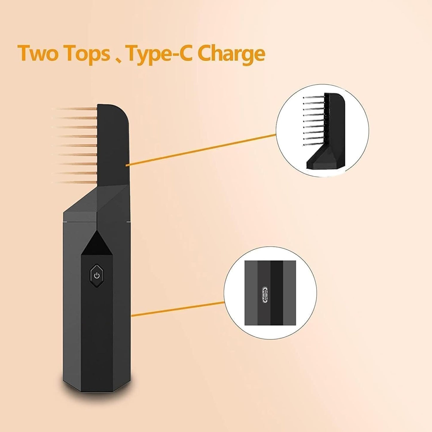 Hair Bakhoor/ Electronic Incense Burner, 2 in 1 Portable Electronic Incense Burner Mood & Hair Burner with Integrated Comb, Multicolor.