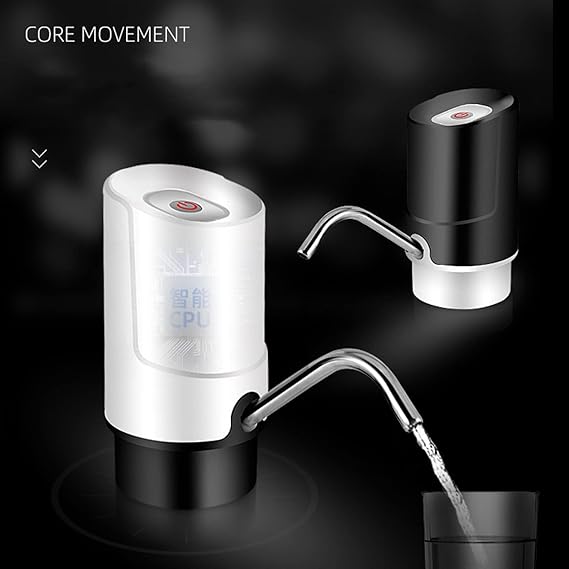 Automatic Drinking Water Pump/ Electric Drinking Portable Water Dispenser, Universal USB Charging Water Bottle Pump, Rechargeable Battery, Multiolor.