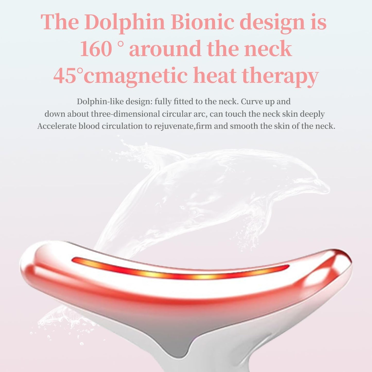 Anti Wrinkle Beauty Apparatus/ 7 Colors Face And Neck Massager with Vibrating Heat Beauty Apparatus, USB Rechargeable, Suitable for Skincare, Home Facial Skin Care Goddess Holiday Gift, Multicolor.