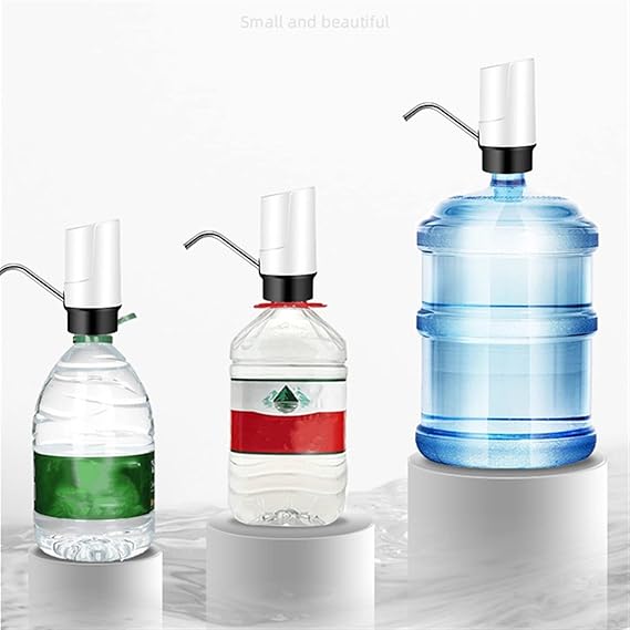 Automatic Drinking Water Pump/ Electric Drinking Portable Water Dispenser, Universal USB Charging Water Bottle Pump, Rechargeable Battery, Multiolor.