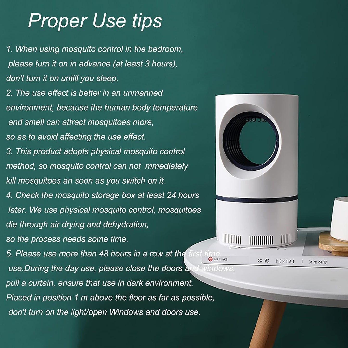 Mosquito Repellent/ Electric Mosquito Killer Trap Bug Zapper Led Mosquito Light Insect Killer Indoor, Outdoor,Advanced USB Bug Catcher Gnat Fly Trap Control, Multicolor.