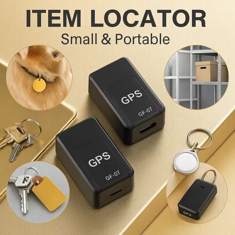 Mini GPS Tracker/ Portable GPS Tracker Device - Real-Time Mini Locator with Online Map Tracking, Suitable for Pets, Assets, Hikers, and Construction Sites - Compact, Lightweight Design,Durable Plastic Body.