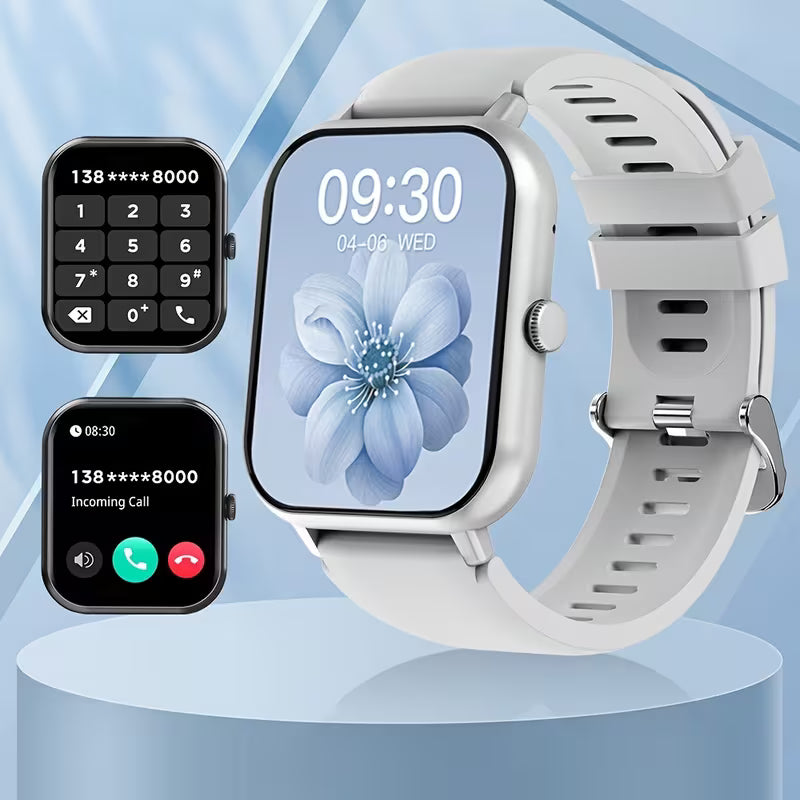 A59 Smart Watch/ Waterproof Smartwatch, Magnetic Charging, Heart Rate Monitor, Sports Band, Gift Set for Women, Multicolor.