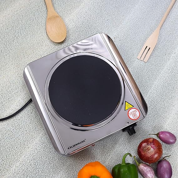 Electric Hot Plate/ Single Burner Electric Hot Plate With High Power, Overheat Protection, Auto-Thermostat, Portable Tabletop Cooking, Multicolor.