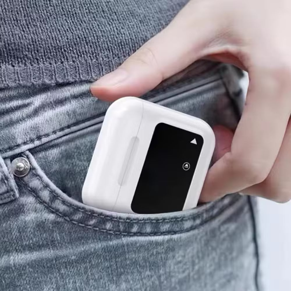 LED Display Earbuds/ Experience Sound Like Never Before With The Z50 Touch-Screen Control Earbuds, Crystal-Clear Sound, Deep Bass, And Smart Noise Cancellation, Premium Audio Performance, Multicolor.