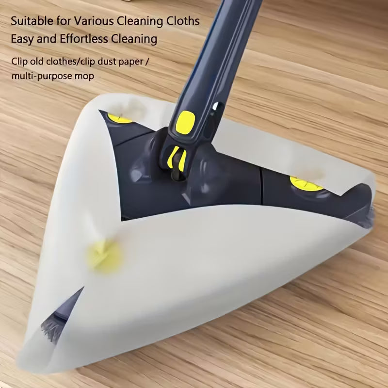 360 Rotating Adjustable Mop/ Quick-Dry Twist Design, Microfiber Wet & Dry Mop for Floors, Walls, and RVs, Adjustable Handle Mop, Durable Plastic Mop.