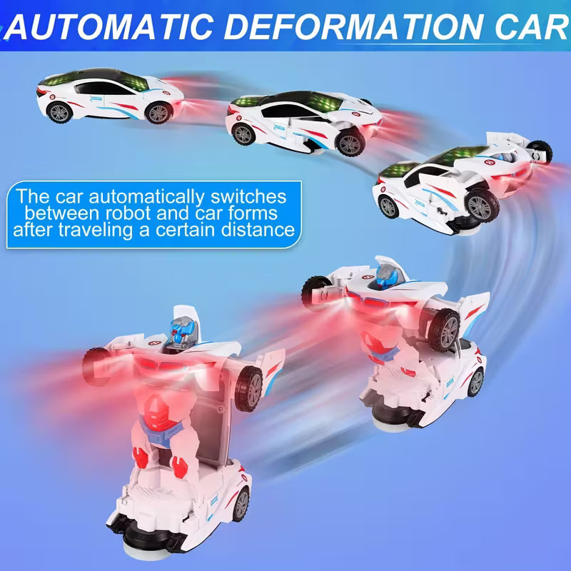 Robot Deform Car/ Motorized Movement for Boys & Girls, Birthday Christmas Gift - Indoor Outdoor Educational Robot Vehicle, Indoor Play, Interactive Play, Multicolor.