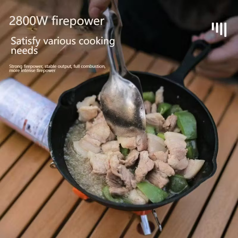 Wok Stove Burner/ Portable Foldable Mini Campfire Square Stove, Compact & Lightweight for Outdoor Cooking, Camping, and Hiking.