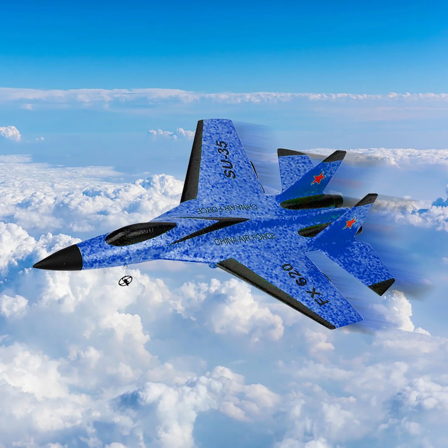 Remote Control Airplane/ RC Plane, RC Airplanes, Remote Control Airplanes with Automatic Balance System, RC Glider for Beginner Adult Kids, Easy to Fly EPP Foam RC Aircraft Fighter with LED Light, Multicolor.