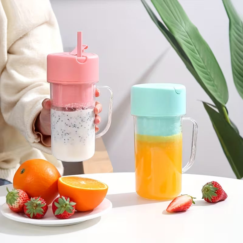 Crusher Juicer/ Portable Personal USB Electric Stainless Steel Fruit Juice Juicer, Cup Juicer, Blender, Juicer, Portable Straw Juicer, Portable Juice Blender, Multicolor.