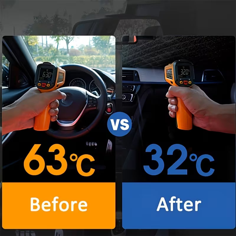 Car Windshield Sun Shade/ Front Windshield Insulation & UV Protection, Easy Storage Roll-Up Design, Suitable for All Car Models, Ideal for Summer and Hot Weather, Multicolor.