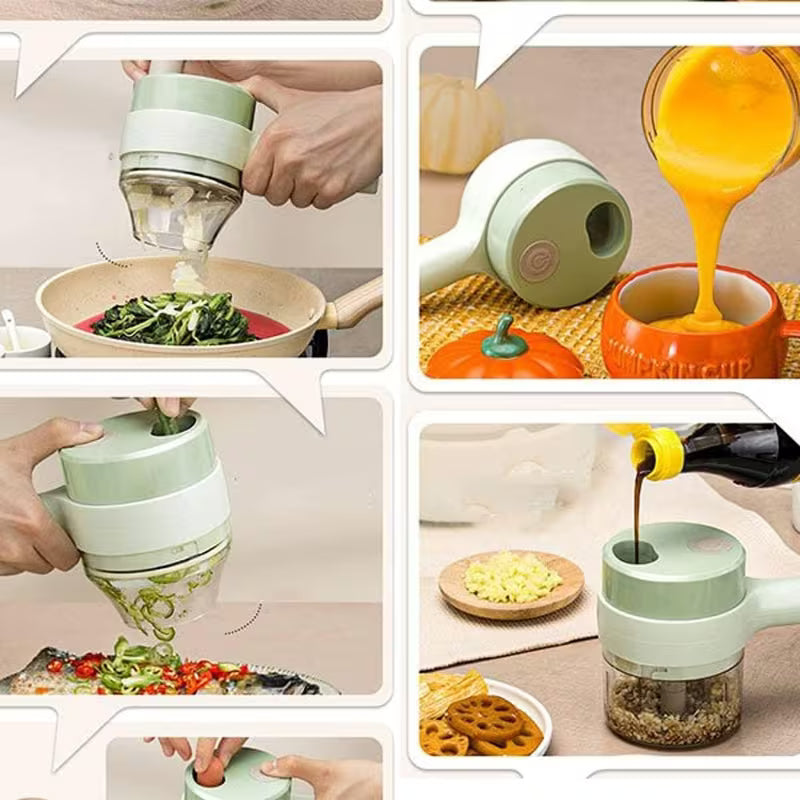 Food Chopper Handheld / Comfortable Handle Design, Non-Slip Handle For Effortless Use, Easy To Clean, Safe To Operate, And Gentle On Hands, Convenient Meal Prep, Multicolor.