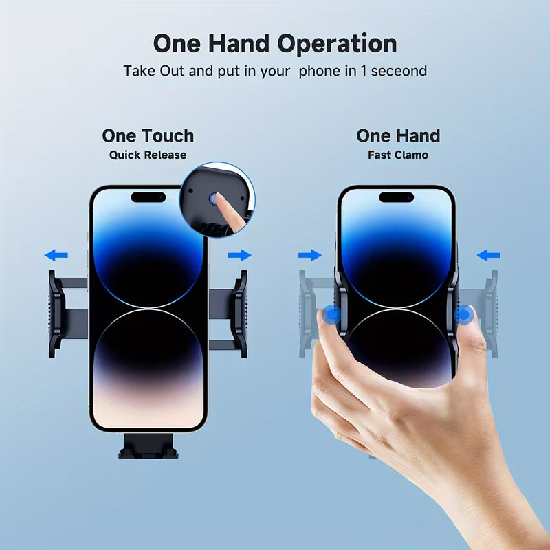 360° Rotatable Car Phone Holder/ Car-mounted Mobile Phone Holder Multifunctional Creative Car Mobile Phone Holder Dashboard Navigator Support Bracket Bas, Multicolor.