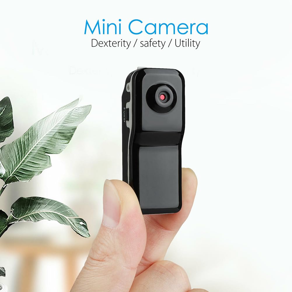 Mini DV Camera Voice Recorder / Mini DV Sports Video Recorder – Hidden Spy Camera to Monitor Babysitters, Children, Staff, and Deter Thieves, Multicolor.
