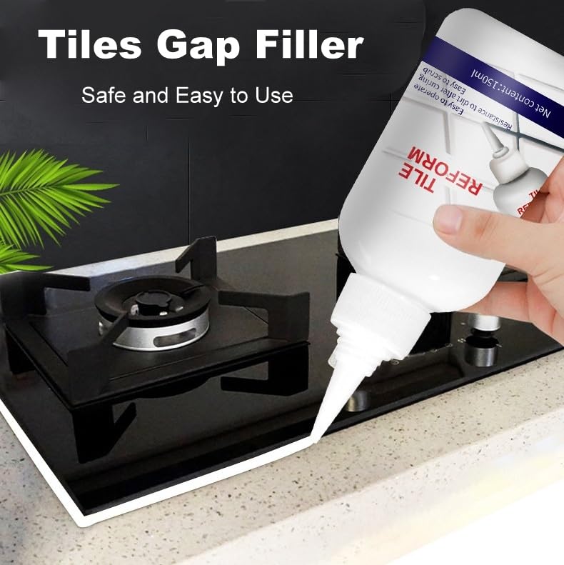 Stain Whitener Reform/ Tile Gap Tile Gap Refill Agent Tile Reform Coatingmold Cleaner Sealer Repair Glue,Home, Kitchen.