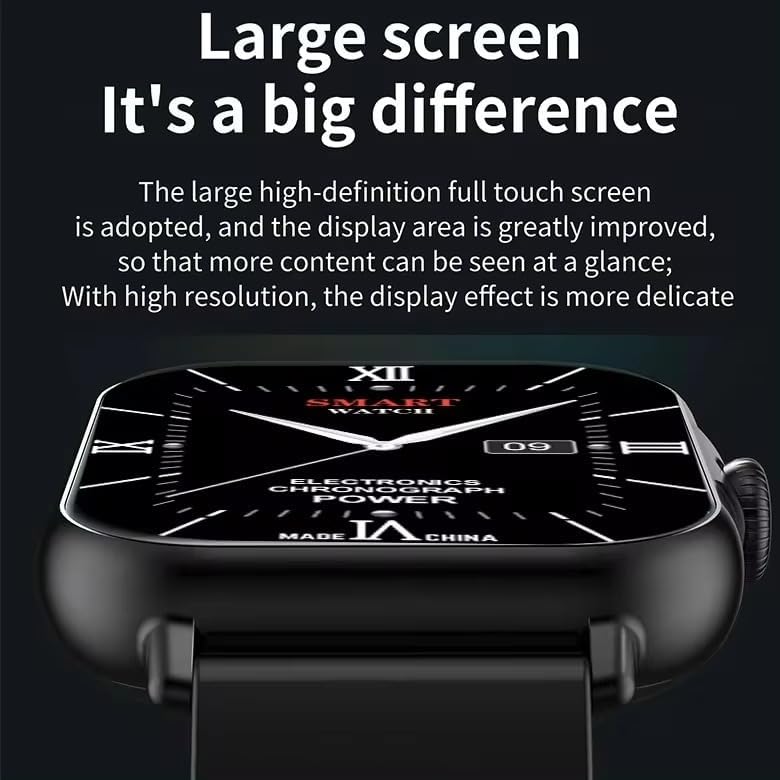 A59 Smart Watch/ Waterproof Smartwatch, Magnetic Charging, Heart Rate Monitor, Sports Band, Gift Set for Women, Multicolor.