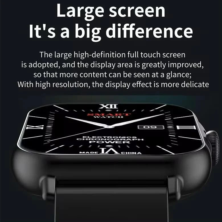 A58 Smart Watch 5 In 1 / Smartwatch With Bracelet And Necklace Set For Women, Smart Watch Stainless Steel, Big Screen, Bracelet, Sports Combo Set With Jewellery For Womens, Multicolor.