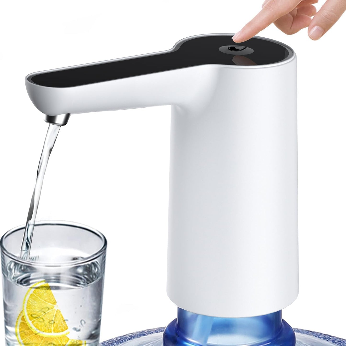 Water Pump/ Automatic Water Dispenser Pump, High-Performance Pumping, USB Rechargeable Battery Water Pump, Easy Operation Electric Water Dispenser for Home, Multicolor.