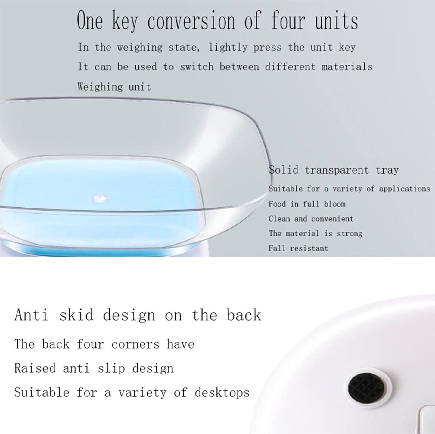 Electronic Food Scale/ Digital Kitchen Scale Multifunction Food Scale, Food Kitchen Scale With Bowl Touch Button, for Baking Kitchen Cooking, Capacity Scale kg Capacity Scale, Multicolor.
