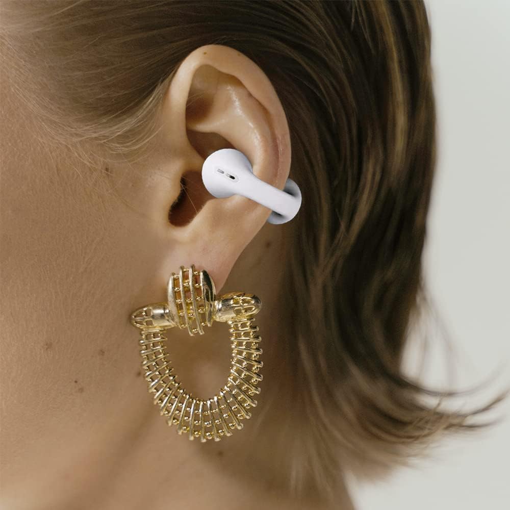 Bone Conduction Headphones/ Bluetooth 5.0 Bone Conduction Headphones IPX5 Waterproof, Ear Clip Bone Conduction Headphones, Multicolor.