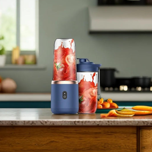 Portable Blender With Cup/ Portable Juicer Blender, Electric, For Milkshakes Smoothies, Travel Office Sports, Multicolor.