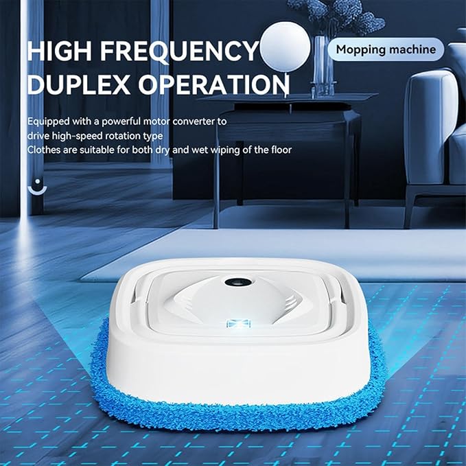 Smart Robot Vacuum Cleaner/ 4mAh large-capacity battery that can be charged via USB, ensuring extended usage time,Multicolor.