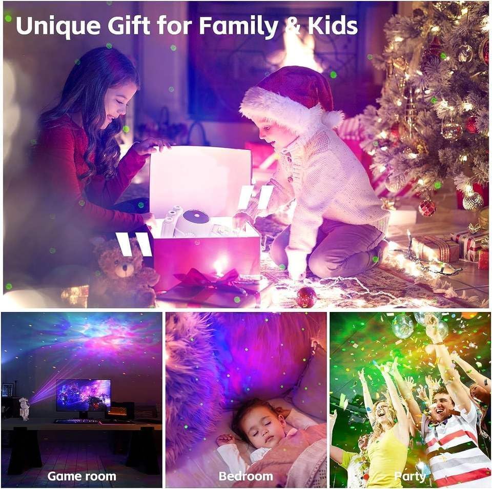 Astronaut Projector/ 360°Adjustable Design, Astronaut Nebula Galaxy Night Light Projector for Children Adults Baby Bedroom, Party Game Room.
