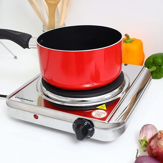 Electric Hot Plate/ Single Burner Electric Hot Plate With High Power, Overheat Protection, Auto-Thermostat, Portable Tabletop Cooking, Multicolor.