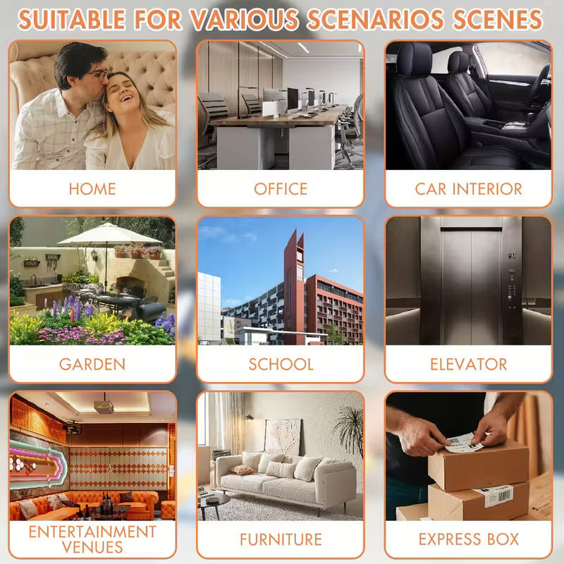 Nano Spray Disinfectant Mist Gun/ Ecolyte+ Handheld Rechargeable for Home, 380ml Tank For Extended Use Without Frequent Refills, Office, School or Garden, Multicolor.