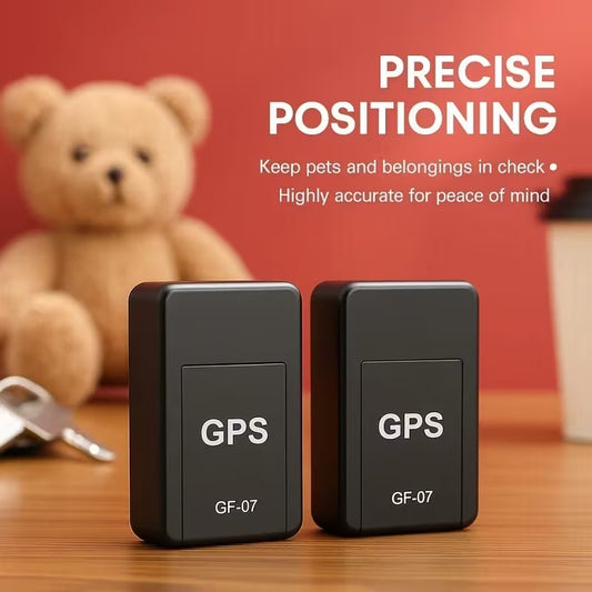 Mini GPS Tracker/ Portable GPS Tracker Device - Real-Time Mini Locator with Online Map Tracking, Suitable for Pets, Assets, Hikers, and Construction Sites - Compact, Lightweight Design,Durable Plastic Body.
