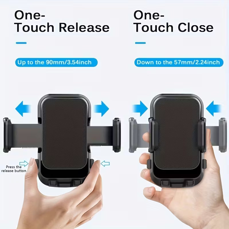 360° Rotatable Car Phone Holder/ Car-mounted Mobile Phone Holder Multifunctional Creative Car Mobile Phone Holder Dashboard Navigator Support Bracket Bas, Multicolor.