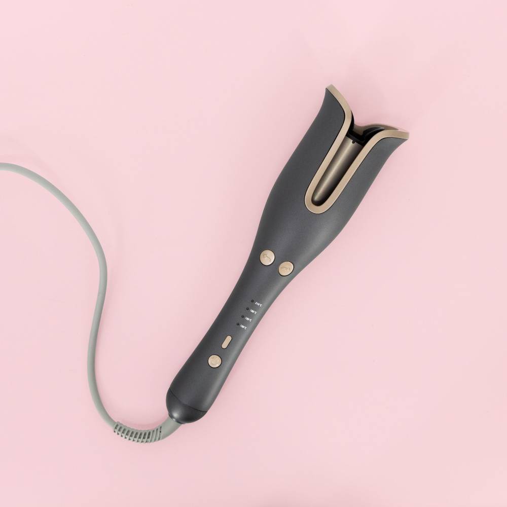 Joy Professional Home Hair Curler/ Auto Hair Curler, Ceramic Rotating Hair Curling Iron with, Automatic Curling Iron Wand, Large Rotating Barrel,Smart Anti-Scald for Hair Styling.