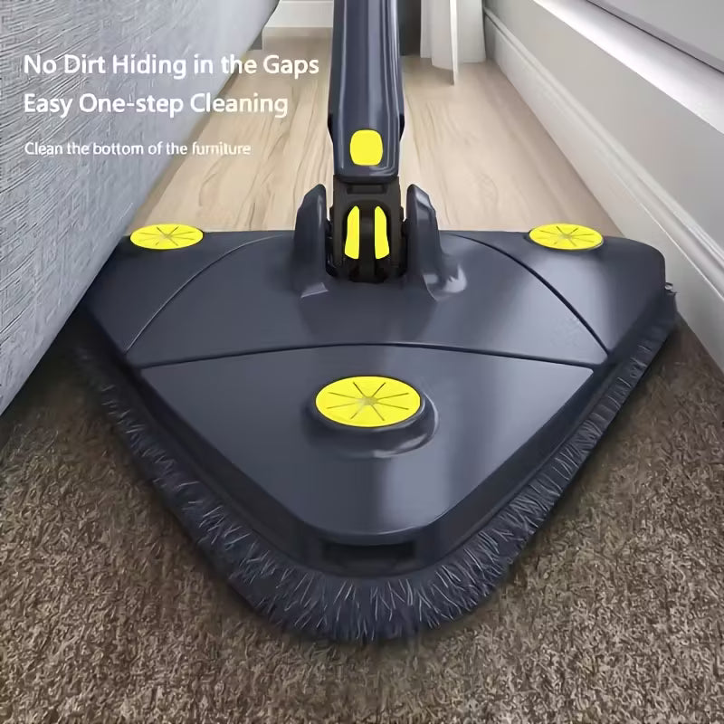 360 Rotating Adjustable Mop/ Quick-Dry Twist Design, Microfiber Wet & Dry Mop for Floors, Walls, and RVs, Adjustable Handle Mop, Durable Plastic Mop.