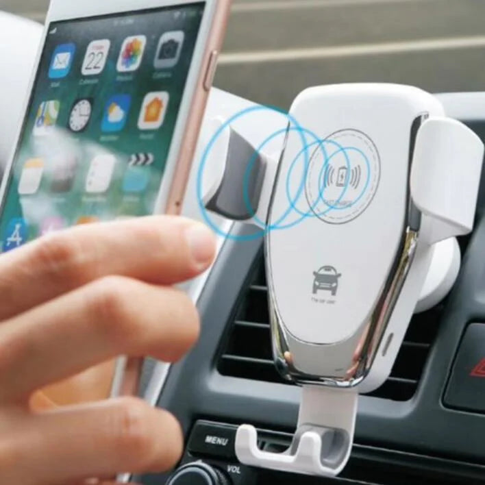Auto Clamping Wireless Car Charger/ Fast Charging Wireless Charger Car Mount Air Vent Phone Holder For Cell Phone, Multicolor.